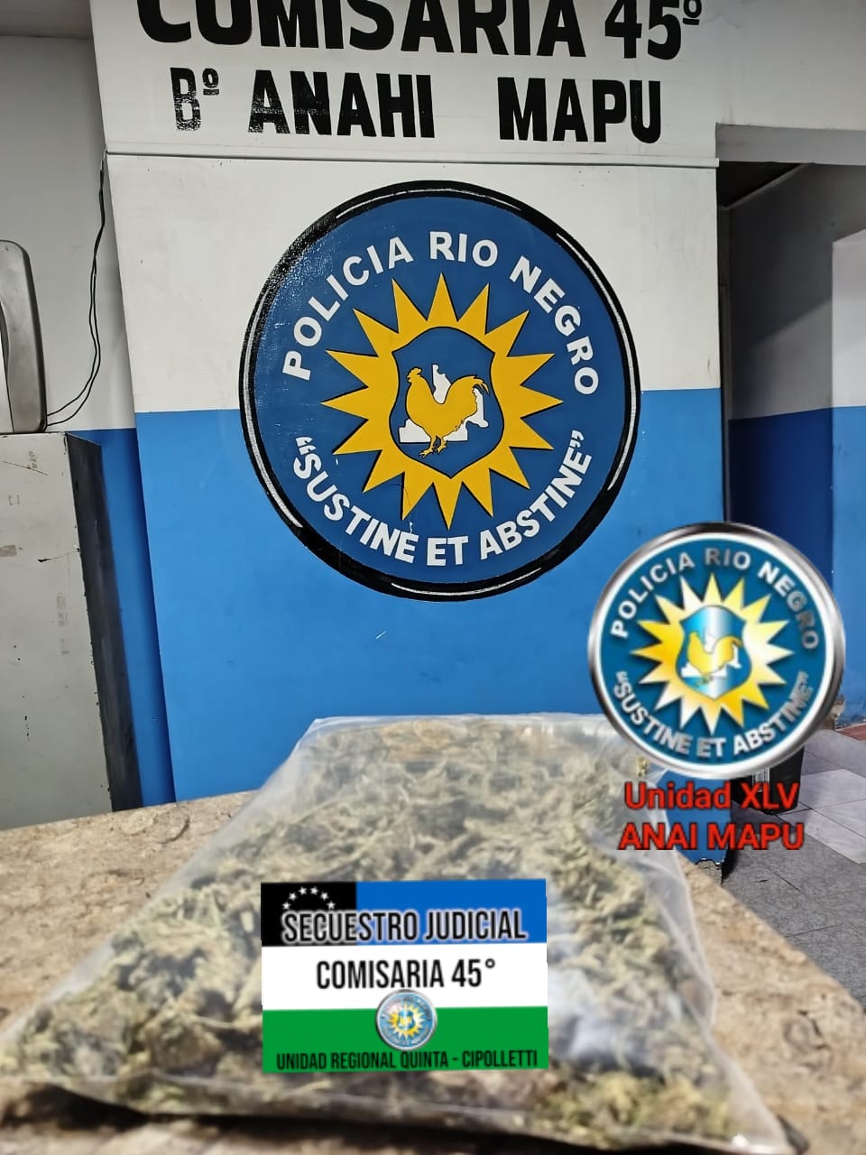 Le encontraron un frasco con marihuana y terminó tras las rejas