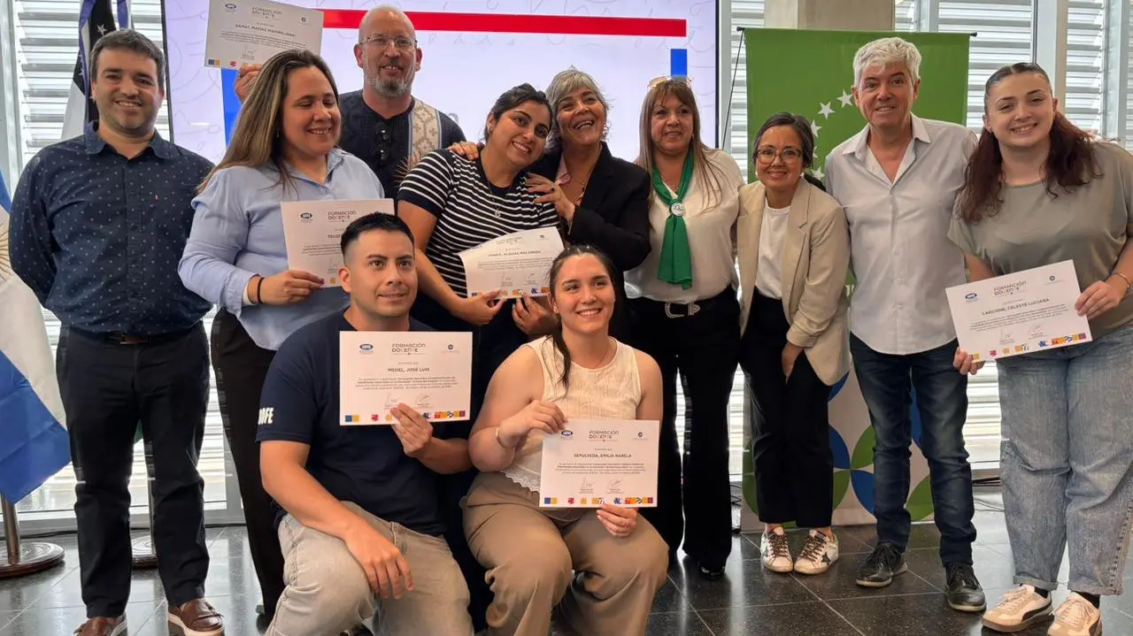 Docentes finalizaron el programa de Formación Energética en Río Negro