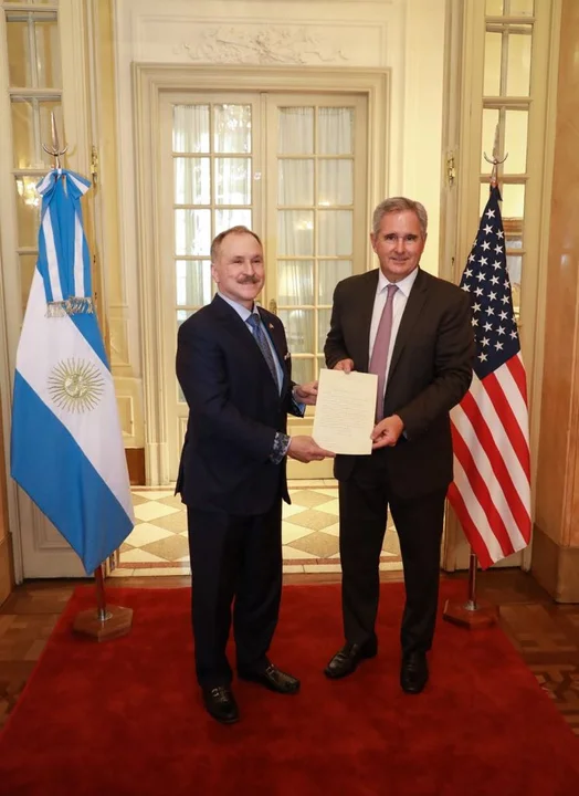 Peter Lamelas asumió oficialmente como embajador de Estados Unidos en la Argentina