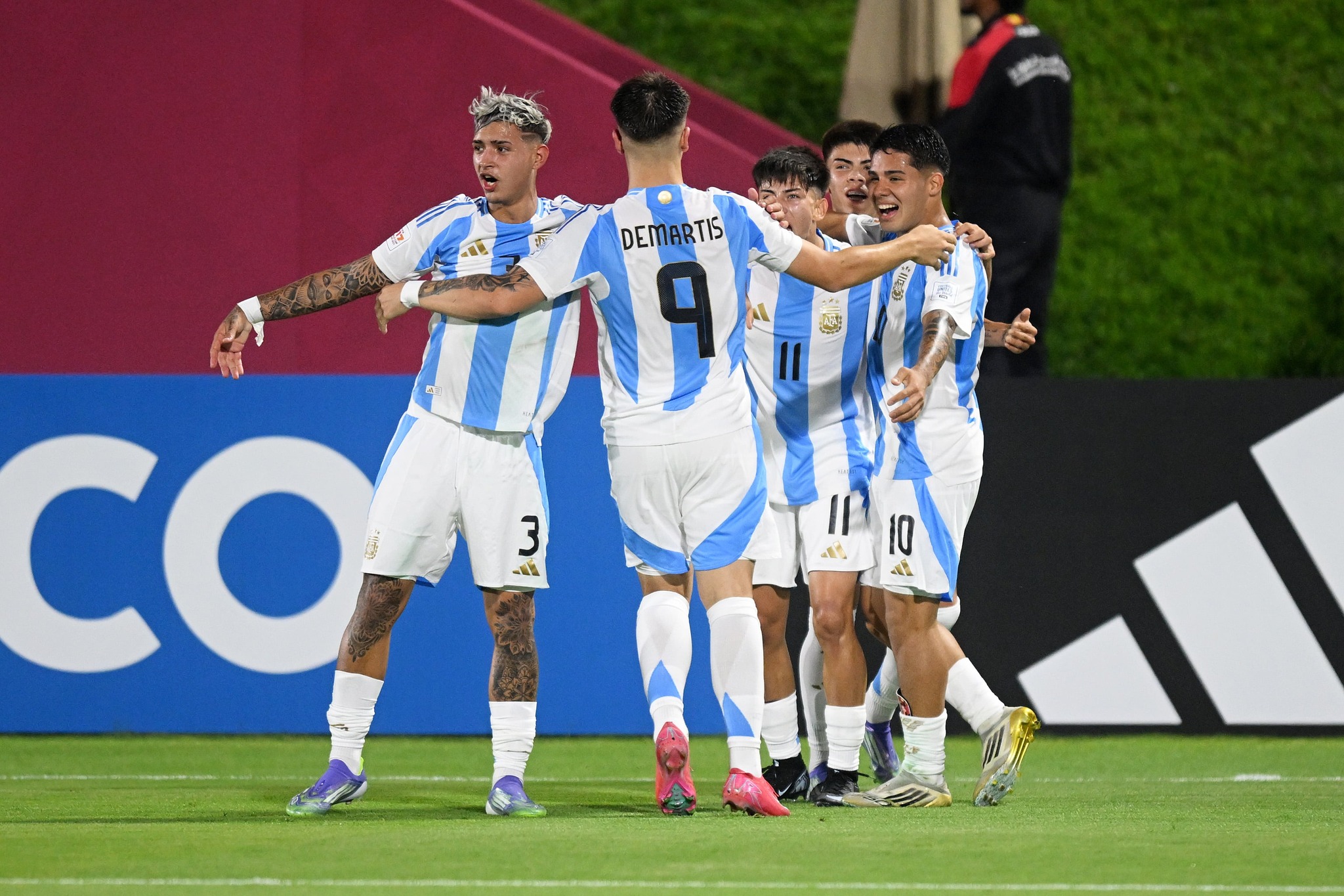 En este momento estás viendo La Selección Argentina Sub 17 debutó en el Mundial con un triunfazo ante Bélgica