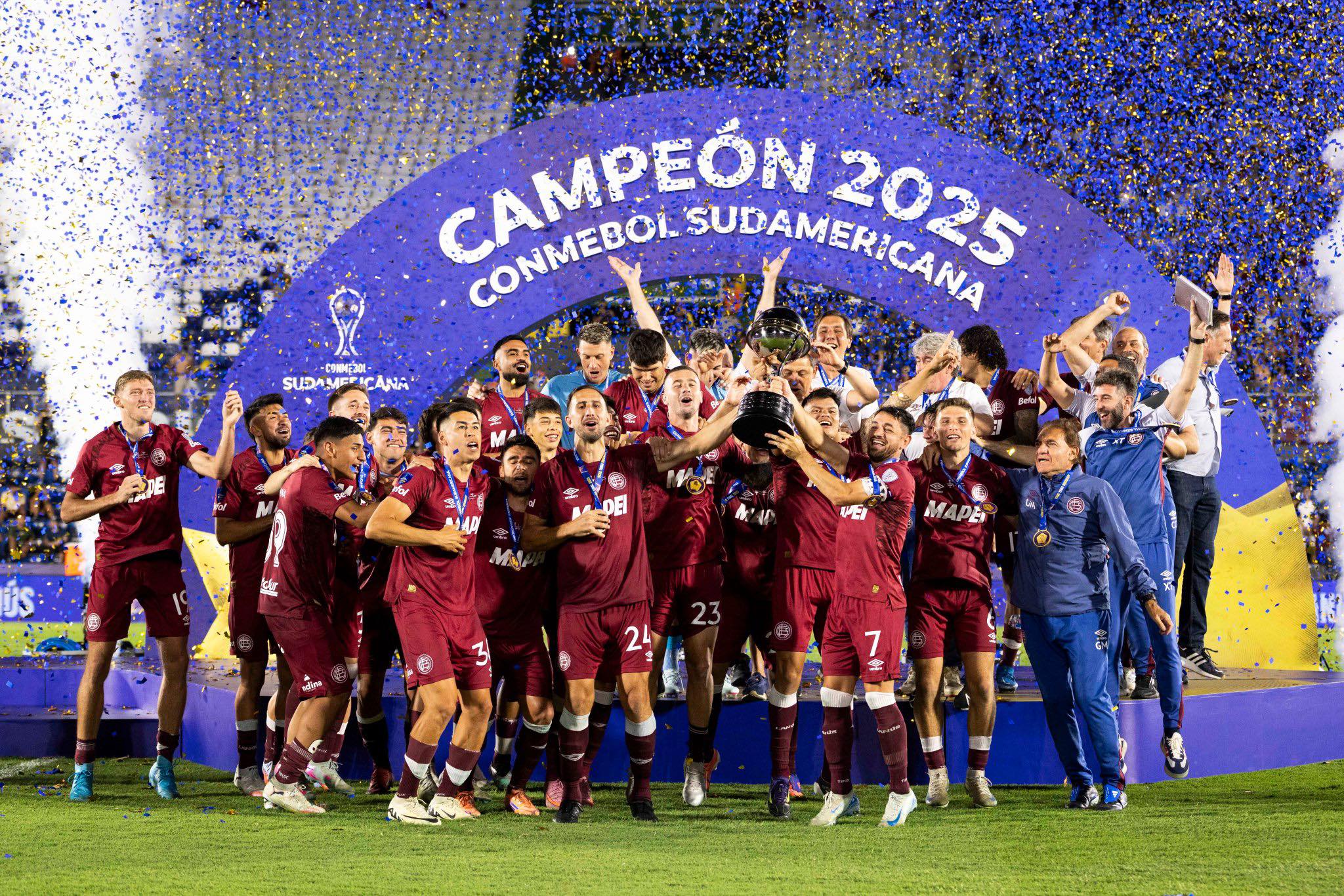 En este momento estás viendo Lanús le ganó en los penales a Atlético Mineiro y se consagró campeón de la Copa Sudamericana.
