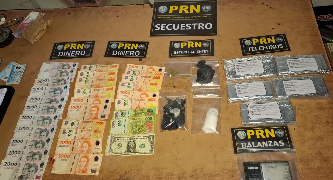 En este momento estás viendo Video. Una denuncia al 0800 Drogas permitió desbaratar un kiosco narco en el barrio Anai Mapu