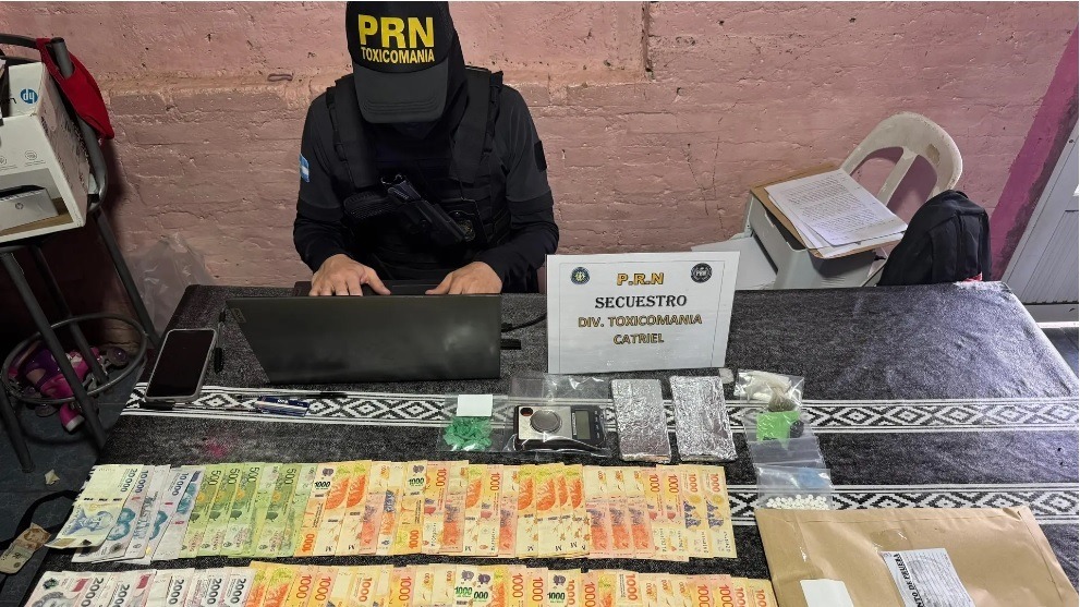 En este momento estás viendo Secuestran cocaína, marihuana y metanfetaminas en Catriel