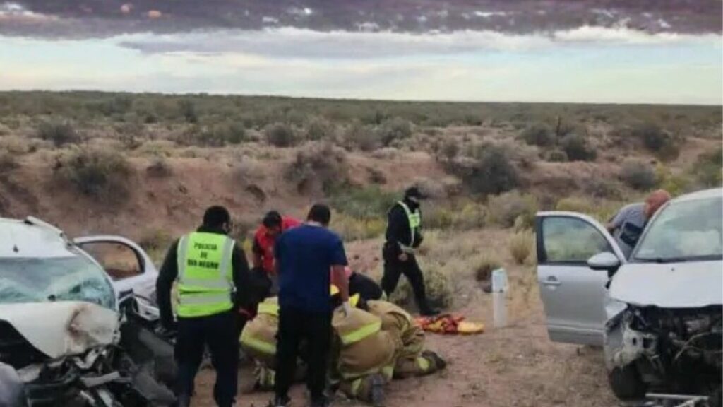 Grave choque sobre la Ruta 151: trasladaron a tres heridos a Catriel