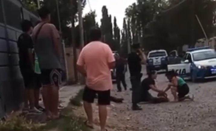 En este momento estás viendo Un patrullero atropelló a una niña en Plottier y los vecinos piden justicia