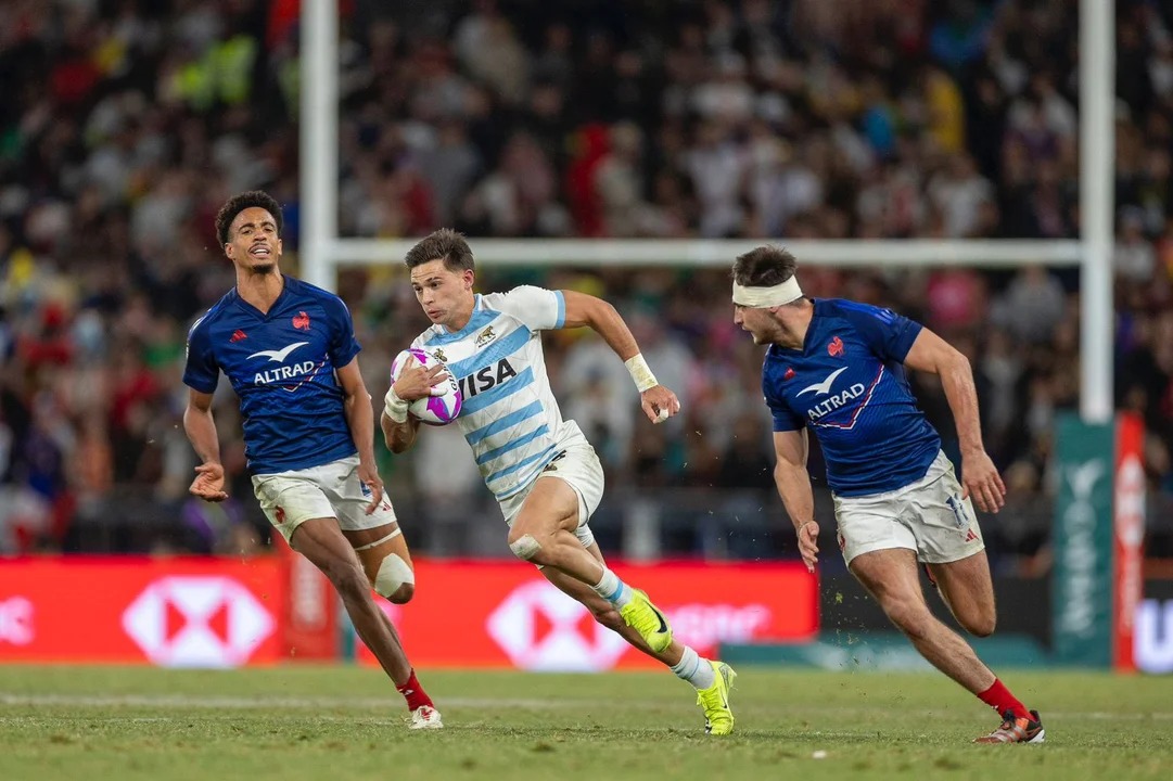 Lee más sobre el artículo Sufrido triunfo de Los Pumas 7s ante Francia en Ciudad del Cabo y clasificación casi asegurada