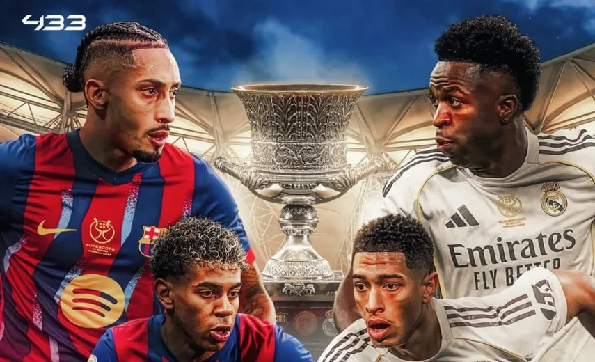 Lee más sobre el artículo Barcelona y Real Madrid disputarán la gran final de la Supercopa de España