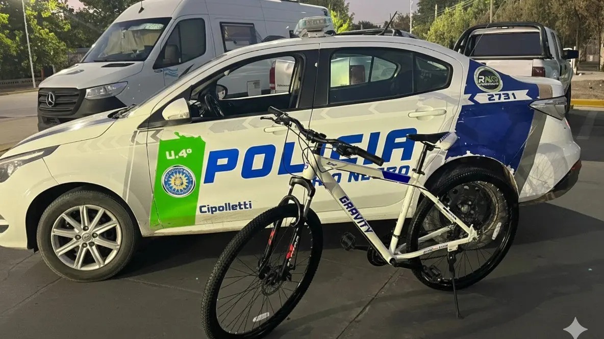En este momento estás viendo Cipolletti: recuperan bicicleta robada ofrecida en Facebook