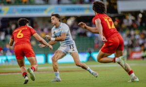 Lee más sobre el artículo Los Pumas 7s volvieron a la victoria y terminaron quintos en Perth