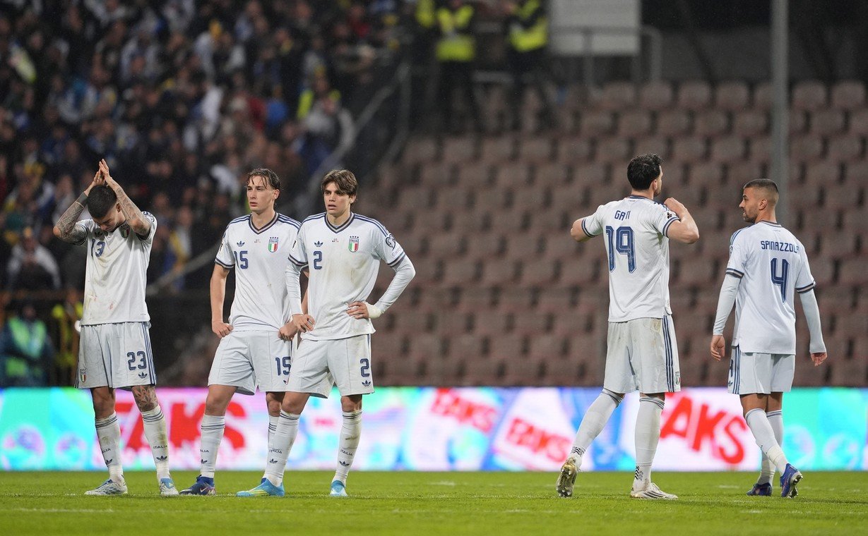 Lee más sobre el artículo Italia cayó por penales ante Bosnia y quedó afuera del Mundial por tercera vez consecutiva