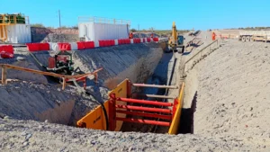 Lee más sobre el artículo Proyecto VMOS: la Provincia supervisa el cruce bajo el río Negro