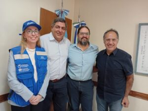 Lee más sobre el artículo Autoridades de salud de Río Negro y Neuquén recibieron a la OPS en el Hospital de Cipolletti