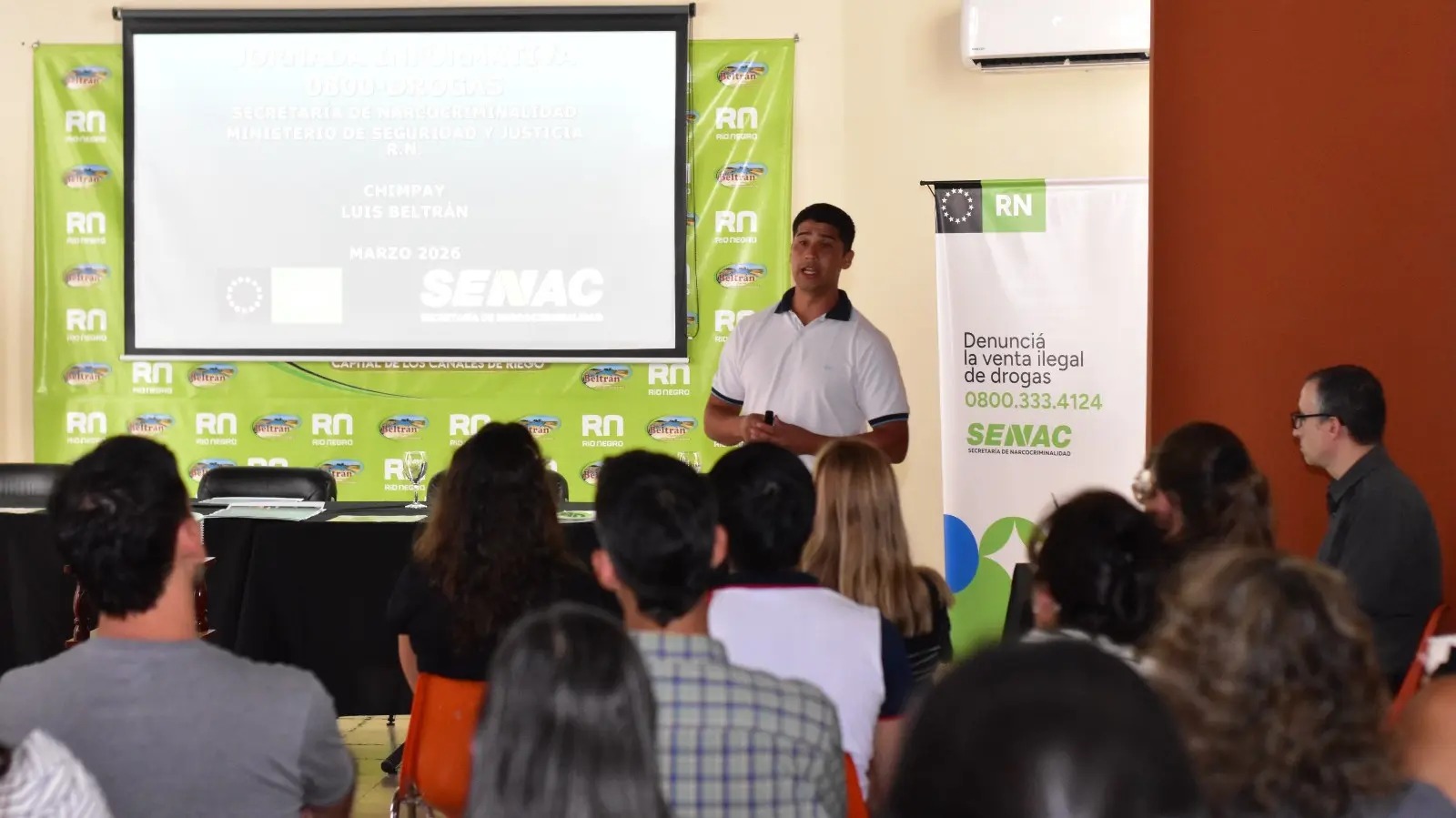 Lee más sobre el artículo El ciclo de charlas sobre el 0800-DROGAS llega a la Zona Atlántica