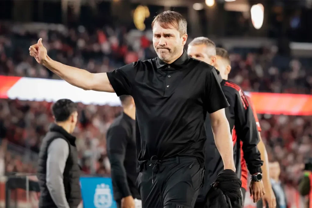 “Con River tenemos que dar más”, expresó Coudet