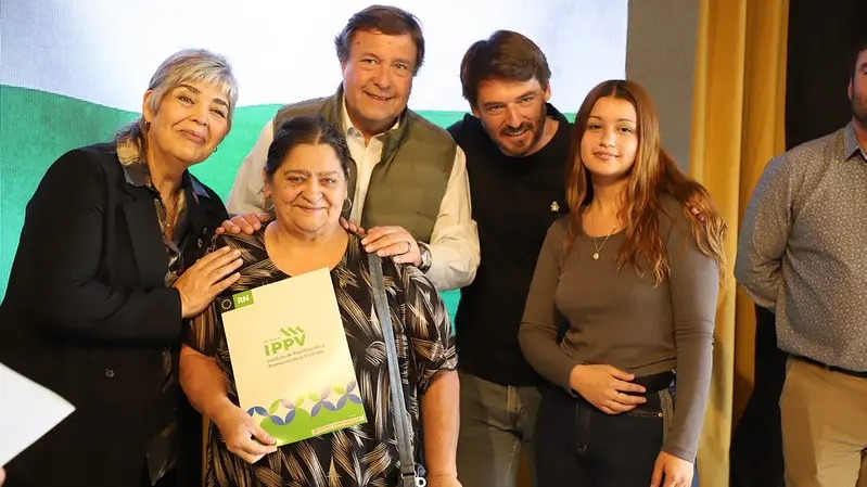 Más de 100 nuevas familias rionegrinas con la seguridad de su hogar