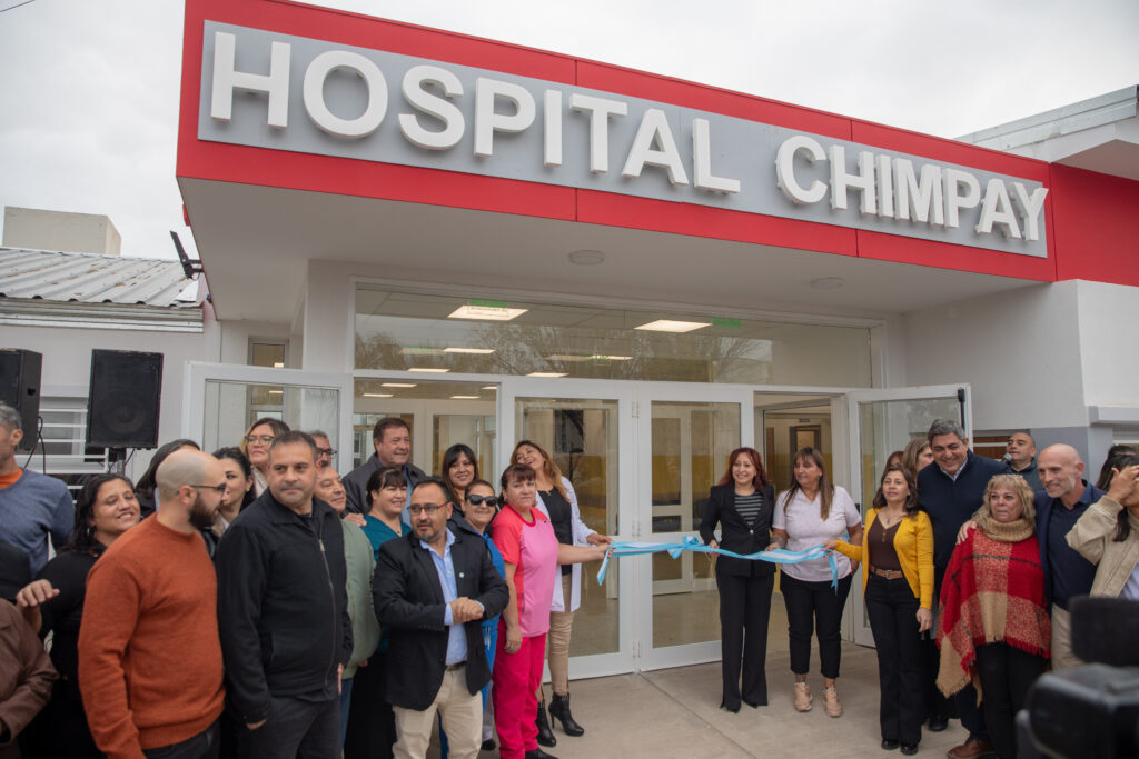 Inauguraron ampliación y refacción en el hospital de Chimpay