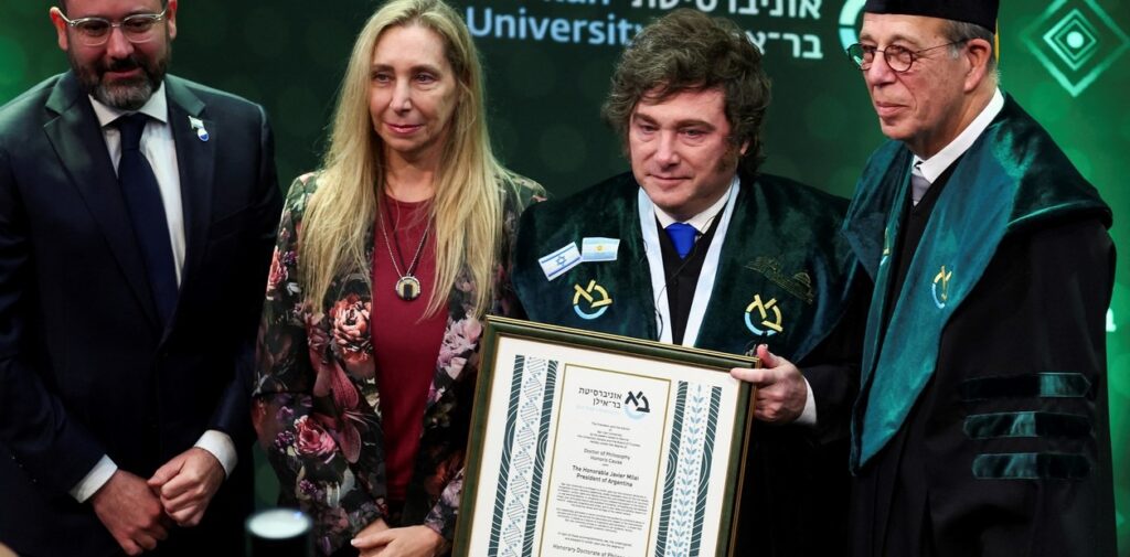 Milei habló en Israel y generó polémica: “Con determinadas culturas no se puede convivir”