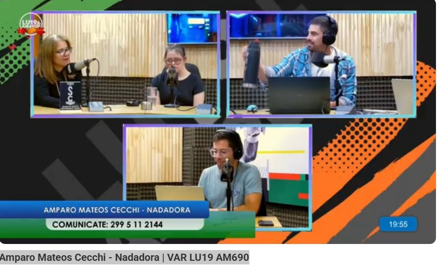 Amparo Mateos Cecchi visitó el programa VAR de LU19