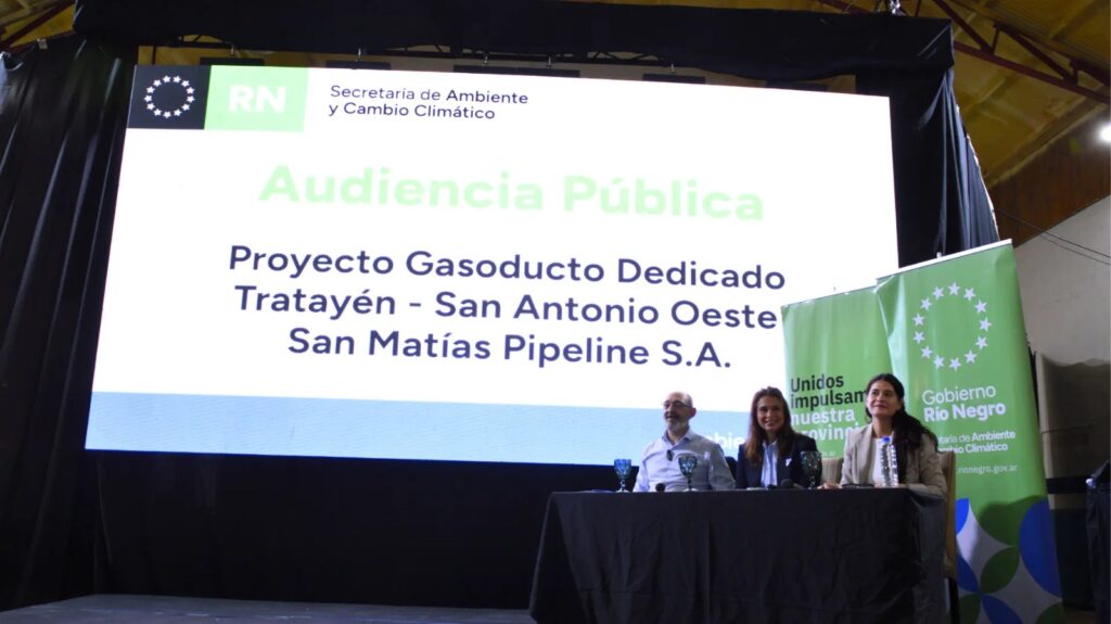 Fuerte consenso social en favor del Gasoducto Tratayén–SAO