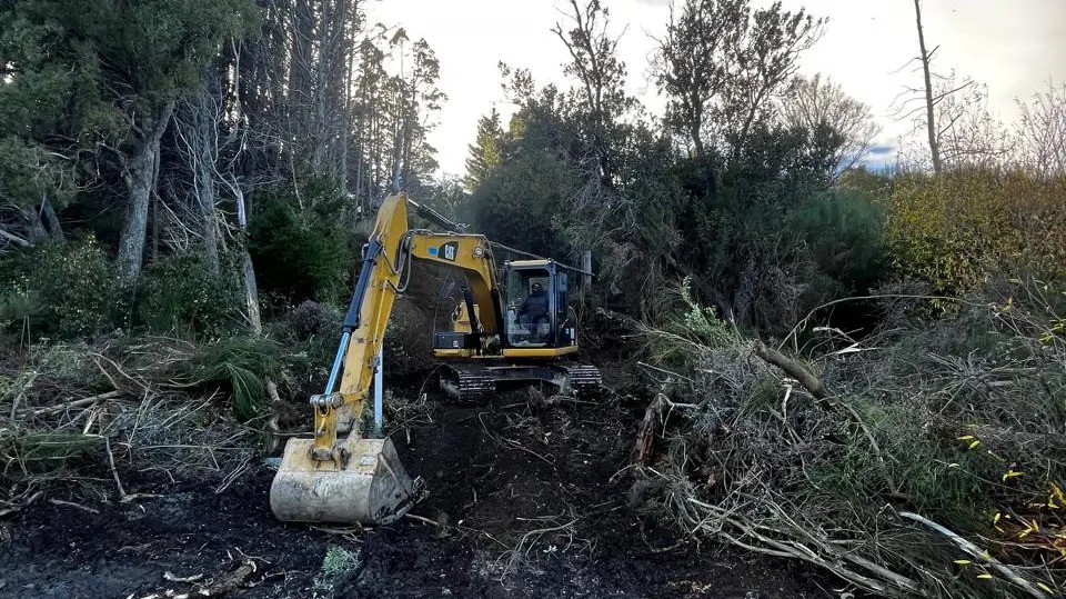 Comenzó la histórica obra de agua para 75.000 vecinos de Bariloche