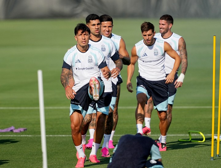 Argentina se prepara para los dos amistosos antes del Mundial