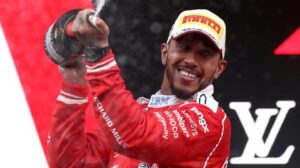 Lee más sobre el artículo Hamilton ganó en el GP de Barcelona y logró su primera victoria con Ferrari. Colapinto fue octavo.