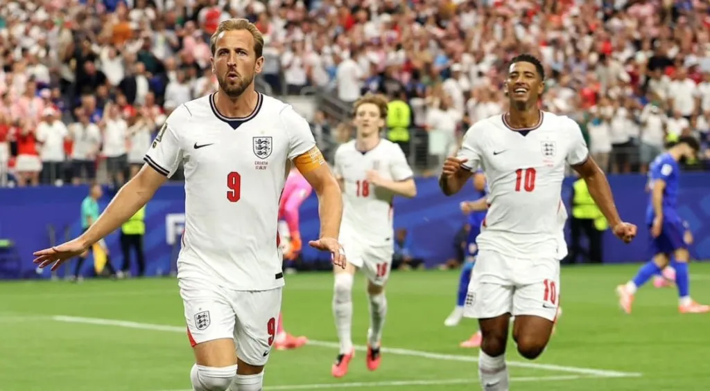 Inglaterra le ganó a Croacia 4 a 2 en un partidazo de ida y vuelta