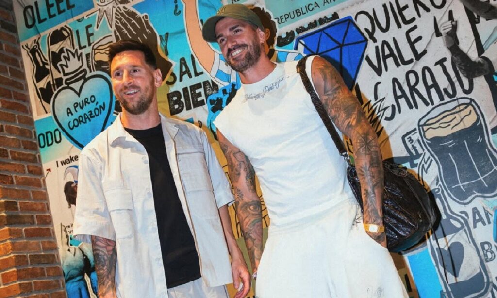 Messi ya está con la Selección Argentina en Kansas