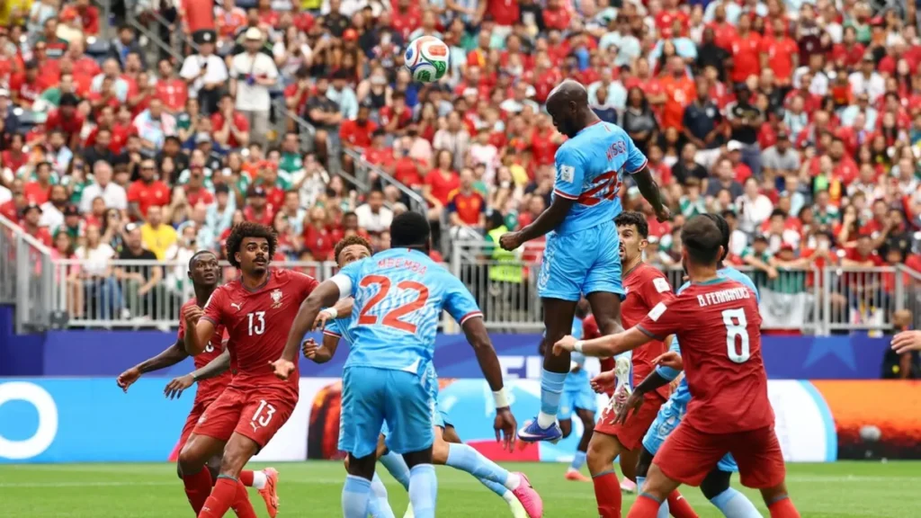 RD de Congo dio otra de las grandes sorpresas y rescató un empate 1-1 ante la Portugal