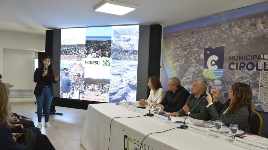GIRSU Alto Valle: Cipolletti respaldó el proyecto y suma financiamiento