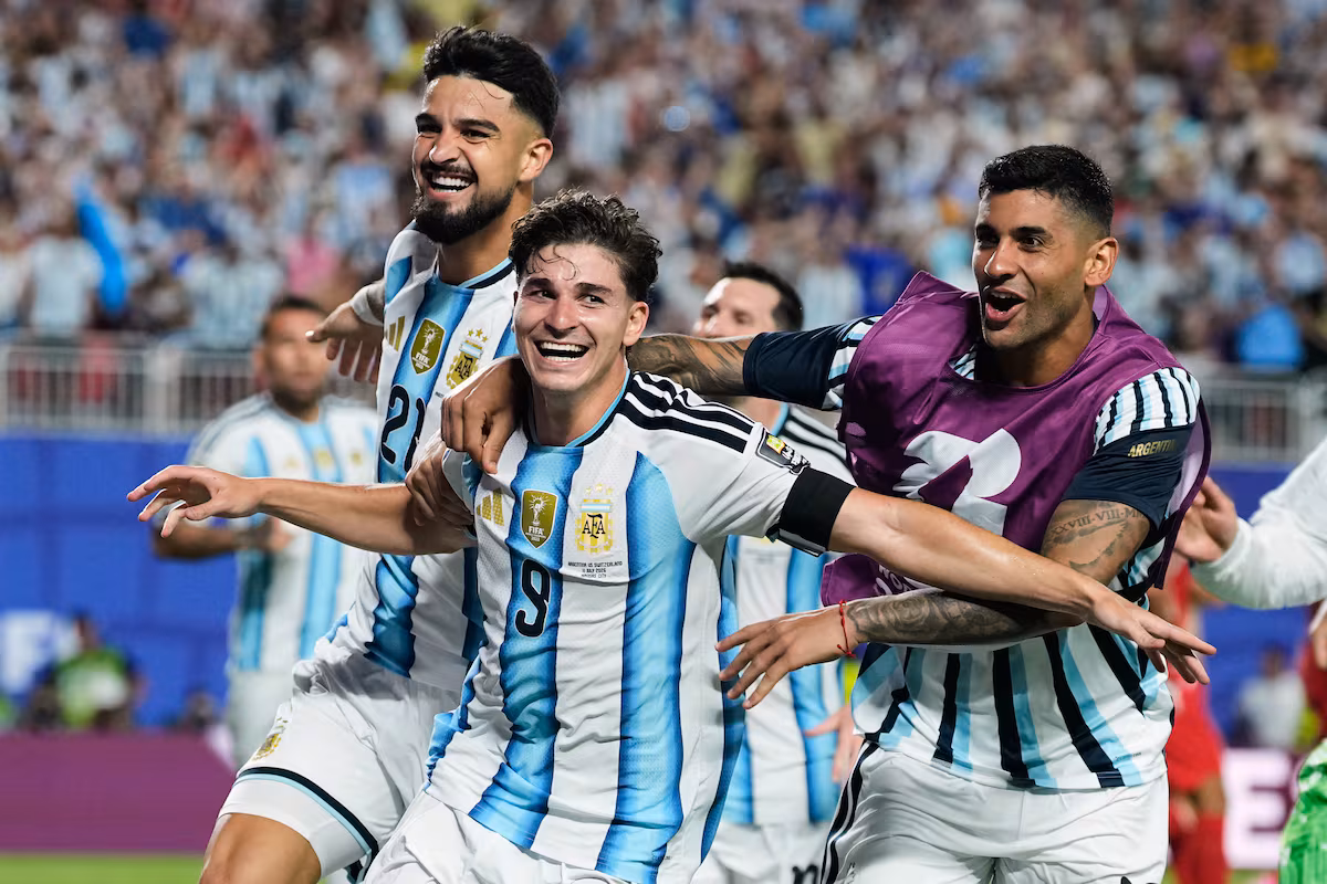 Argentina le ganó a Suiza y jugará el Miércoles ante Inglaterra en semis