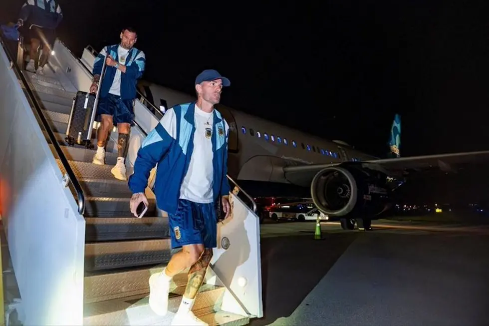 La Selección Argentina llegó a Nueva Jersey y ya piensa en España