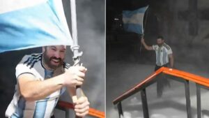 Lee más sobre el artículo A -39°C, la pasión no se congela: así festejaron el triunfo argentino en la Antártida