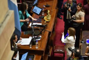Lee más sobre el artículo Villarruel acusó al oficialismo de “vender el país” por la Ley de Tierras