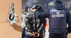 Lee más sobre el artículo Cipolletti: detuvieron a un hombre con un revólver cargado en la vía pública