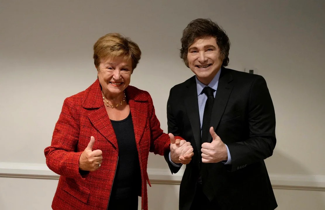 Lee más sobre el artículo Georgieva visita la Argentina en un nuevo gesto de respaldo político a Milei