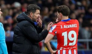 Lee más sobre el artículo Julián Álvarez se ausentó en el entrenamiento del Atlético de Madrid