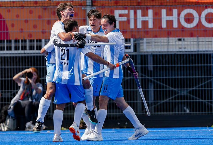 Los Leones golearon a Nueva Zelanda y se aseguraron el pase a la segunda fase del Mundial de hockey sobre césped