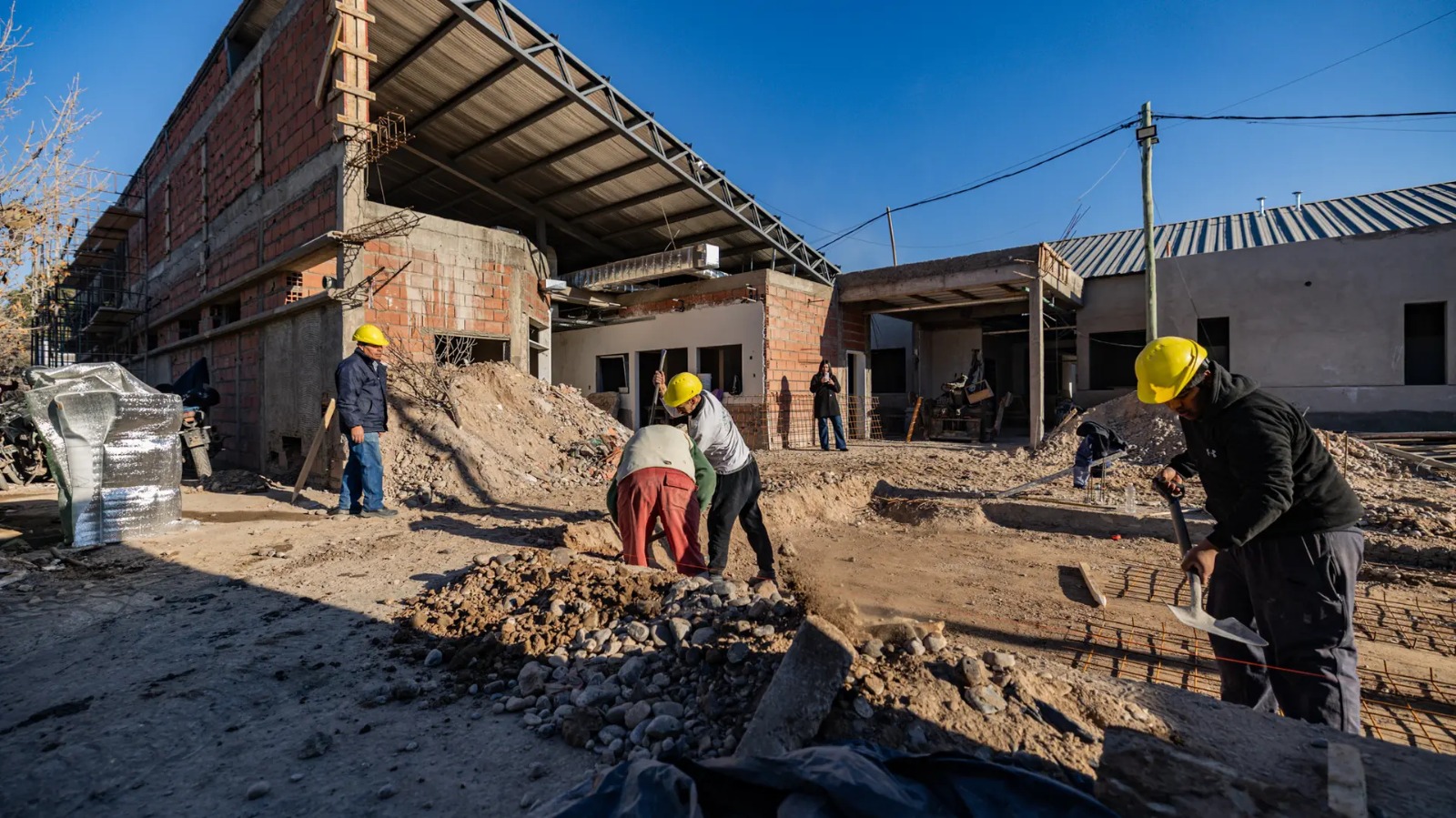 En este momento estás viendo La histórica ampliación del Hospital de Cinco Saltos alcanza el 93%