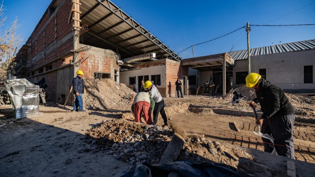 La histórica ampliación del Hospital de Cinco Saltos alcanza el 93%