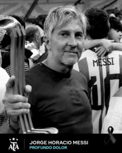 Lee más sobre el artículo La decisión de la AFA tras la muerte de Jorge, el papá de Lionel Messi