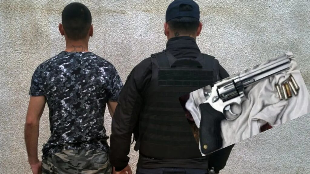 Catriel: atraparon a un hombre con un revólver cargado