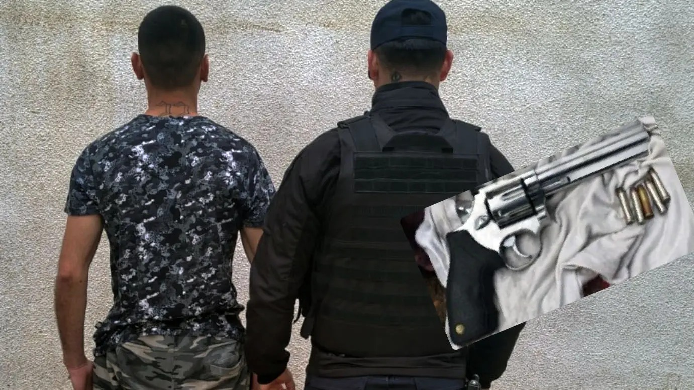 En este momento estás viendo Catriel: atraparon a un hombre con un revólver cargado