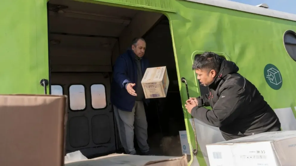 Salud y Tren Patagónico coordinan el traslado de insumos a hospitales