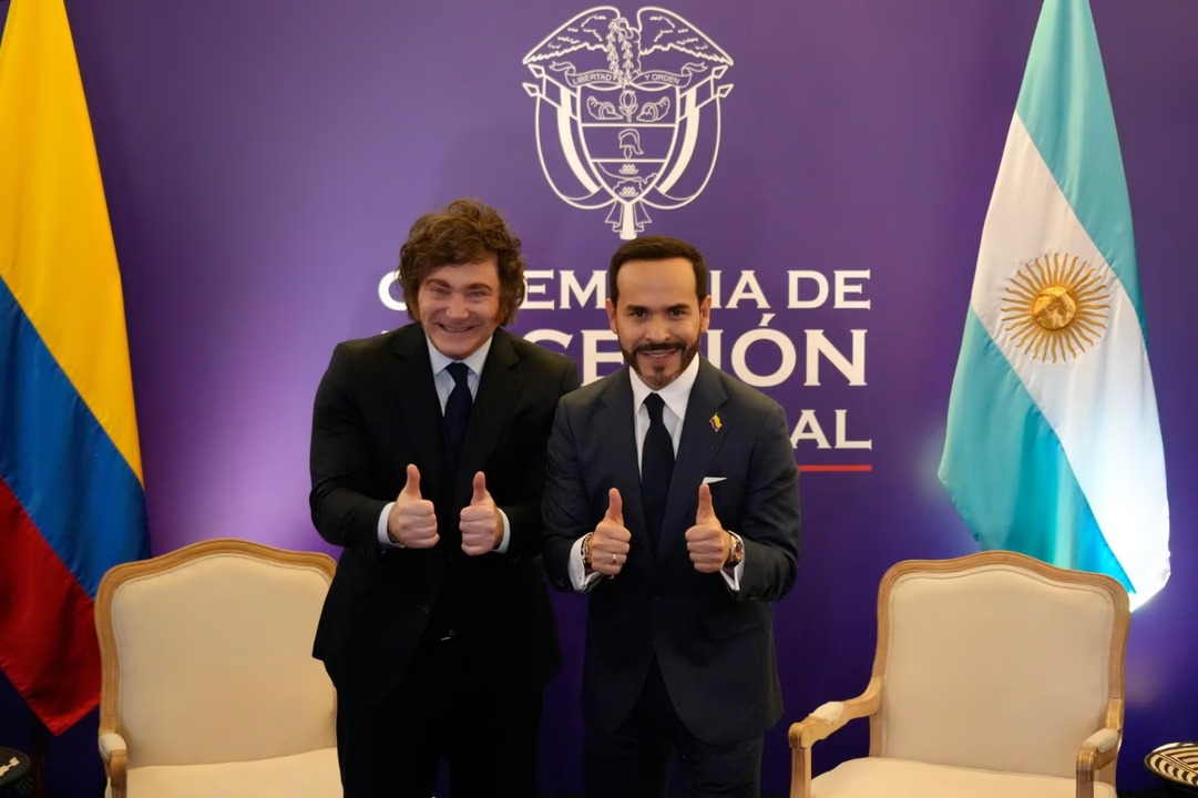En este momento estás viendo Milei se reunió en Colombia con Abelardo de la Espriella antes de su asunción