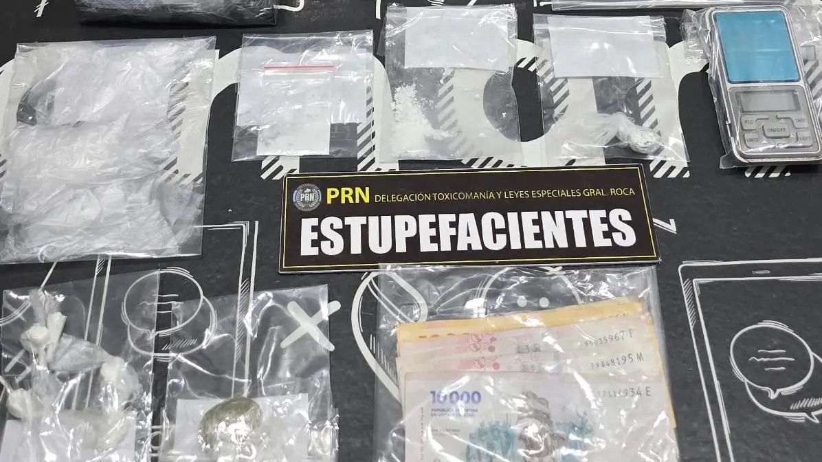 En este momento estás viendo Roca: una denuncia anónima permitió secuestrar estupefacientes, armas y dinero