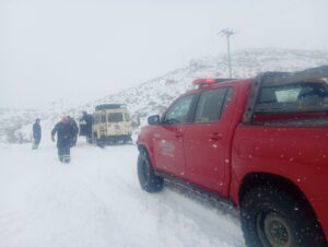 Lee más sobre el artículo El SPLIF refuerza la asistencia por las fuertes nevadas en Río Negro