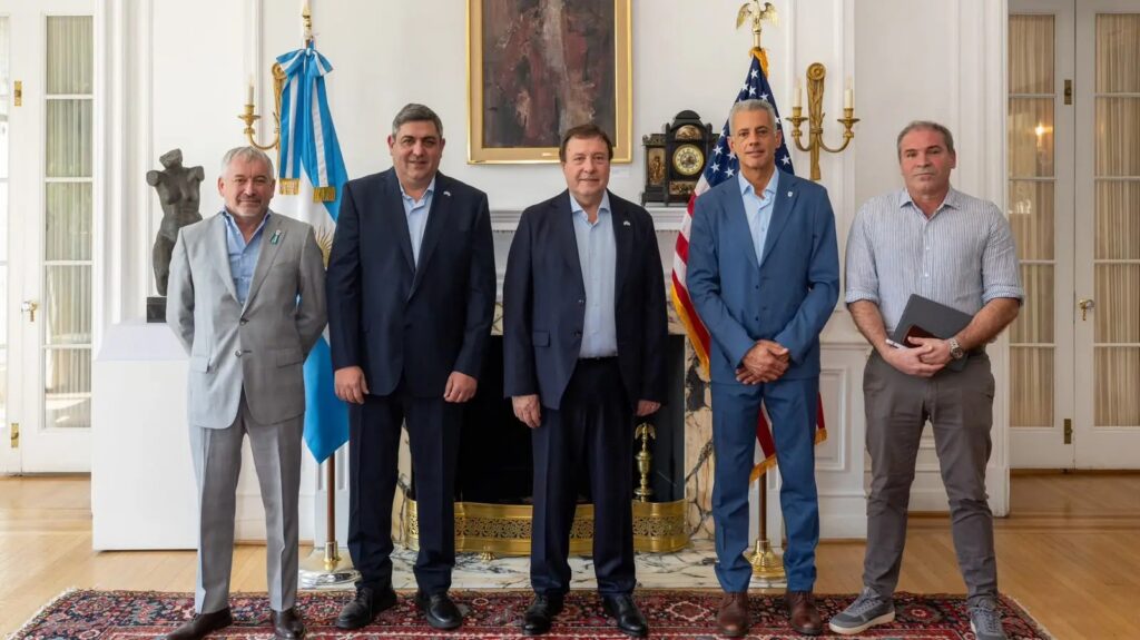 Weretilneck gestiona en Washington inversiones para el futuro de Río Negro