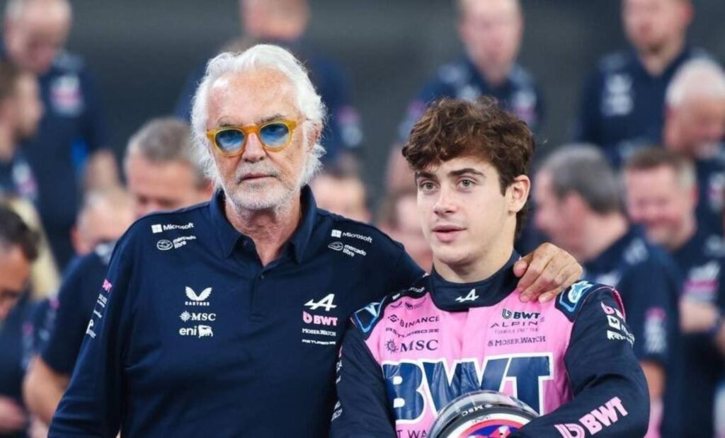 Briatore llenó de elogios a Colapinto tras la gran clasificación: “Fue excepcional”