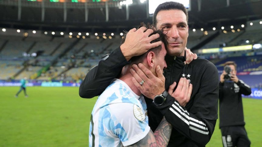 Scaloni prepara la primera lista de la Selección sin Messi